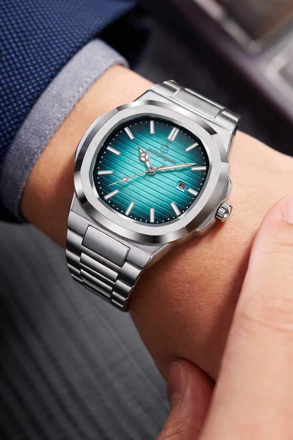Luxury Square Luminous Watch