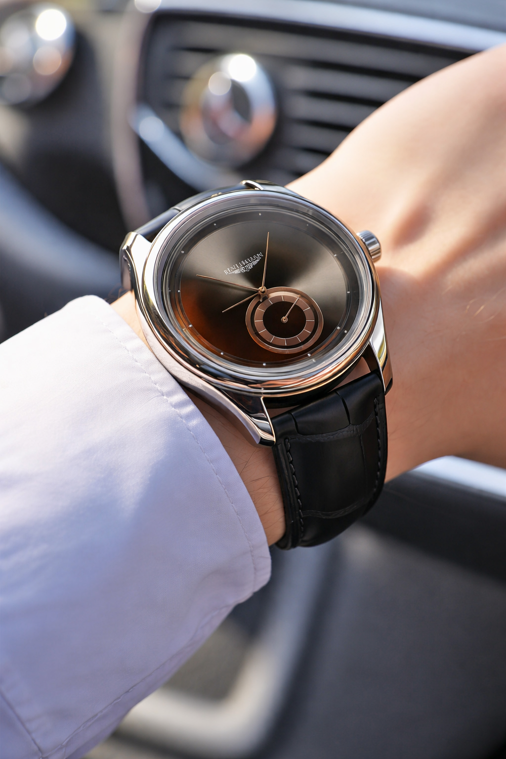 Business Leather Strap Watch