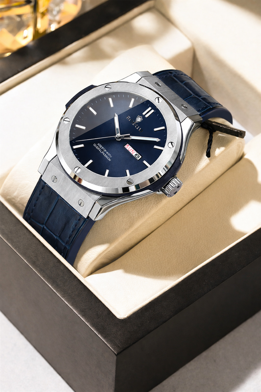 Silicone Strap Quartz Watch