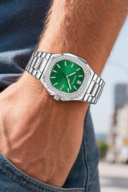Luminous Luxury Quartz Watch