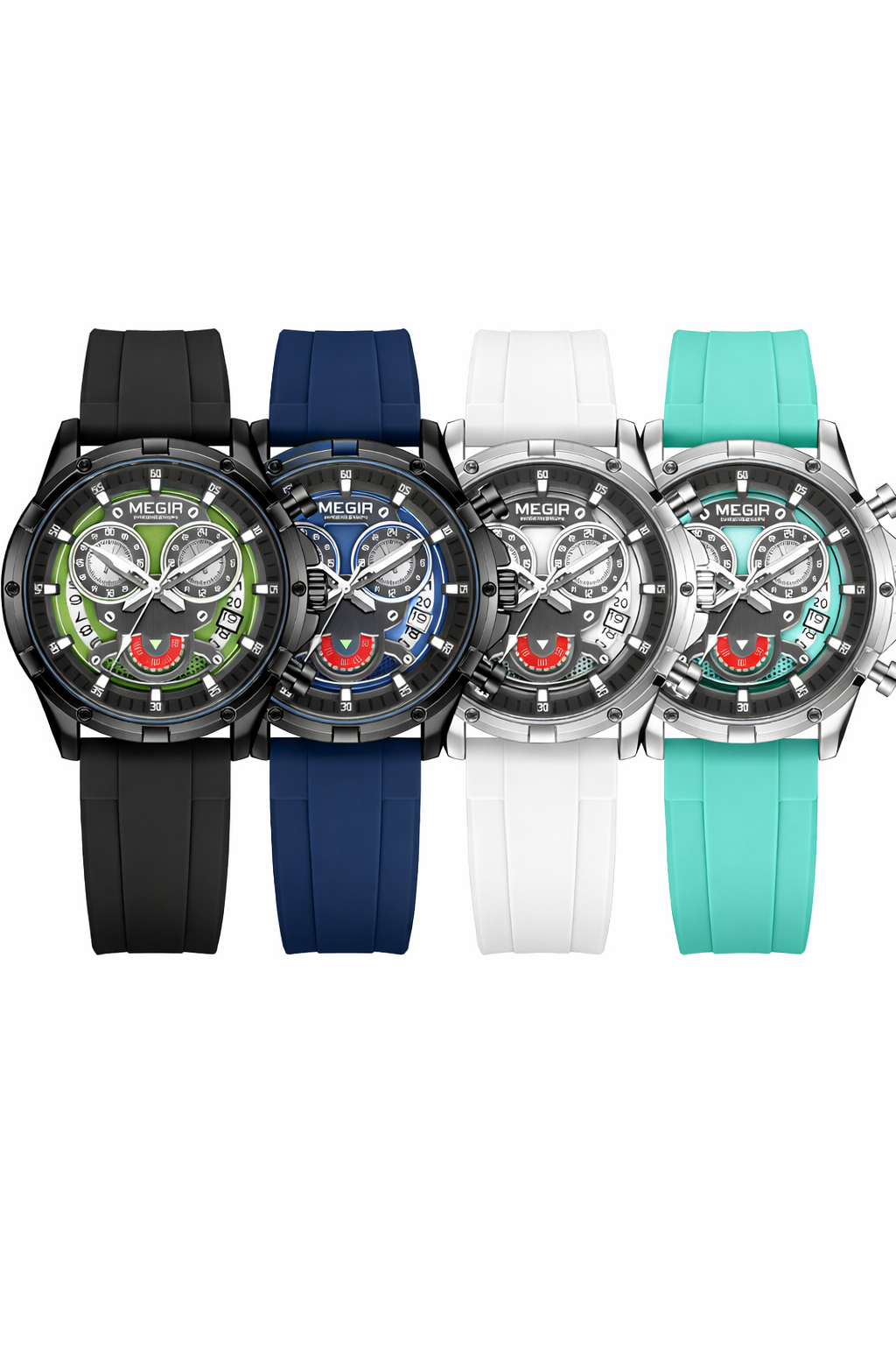 Military Sports Strap Watch