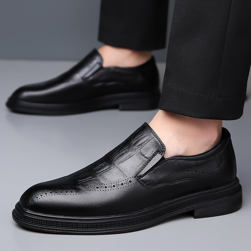 Genuine Leather Oxford Shoes