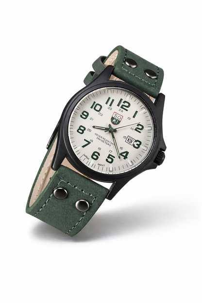 Leather Strap Casual Watch