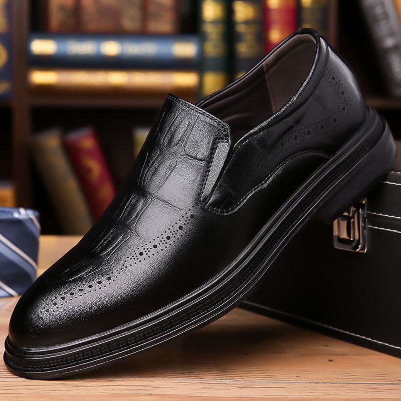 Genuine Leather Oxford Shoes