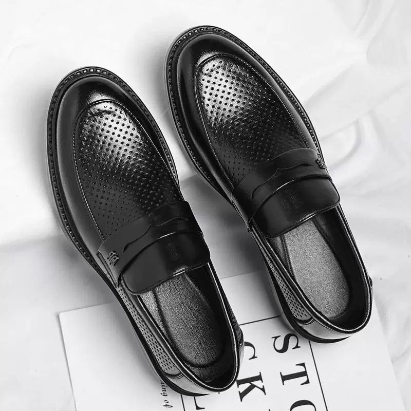 Men's Perforated Casual Loafers