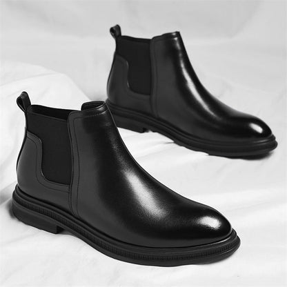 Designer Leather Chelsea Boots