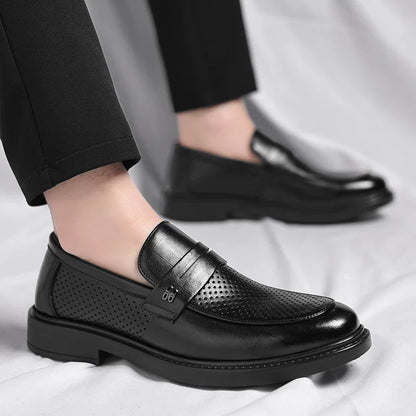 Men's Perforated Casual Loafers