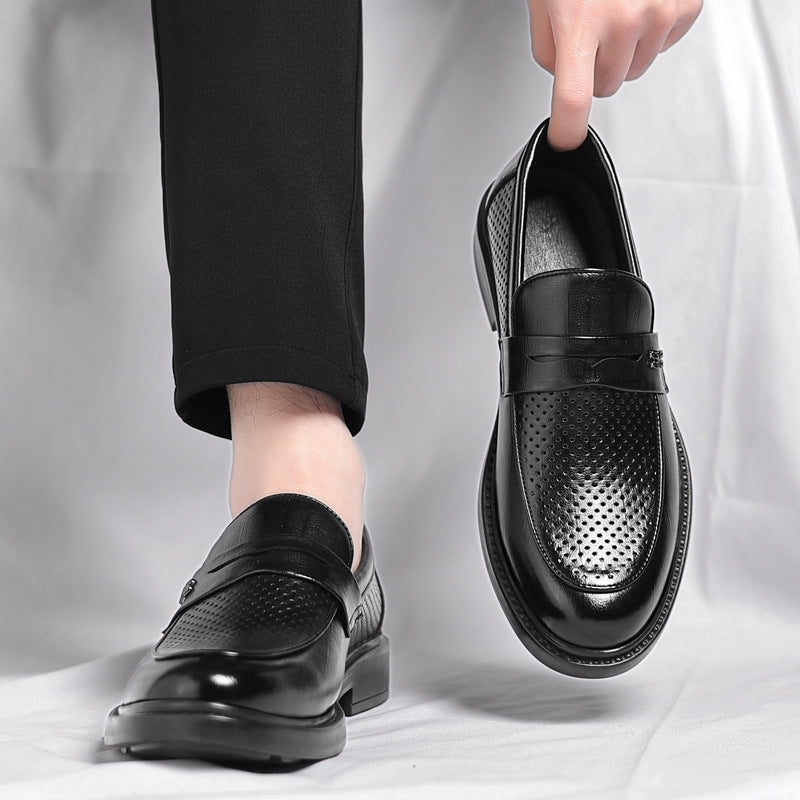 Men's Perforated Casual Loafers