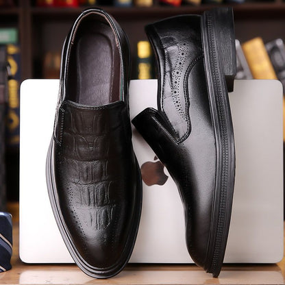 Genuine Leather Oxford Shoes