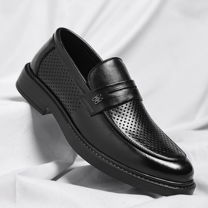 Men's Perforated Casual Loafers