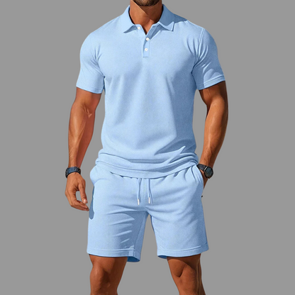 Summer Sporty Button-Up Top