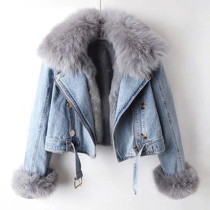Women's Short Denim Jacket