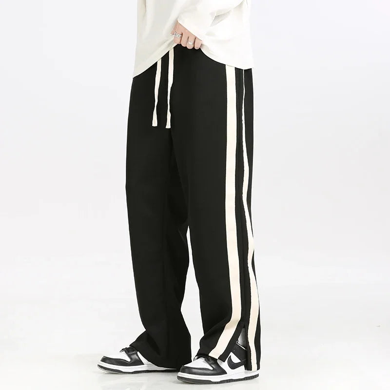 Straight-Leg Lounge Trousers