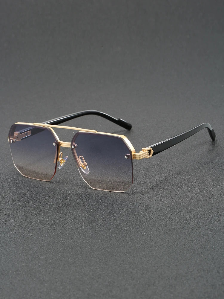 Unisex Rectangle Fashion Sunglasses