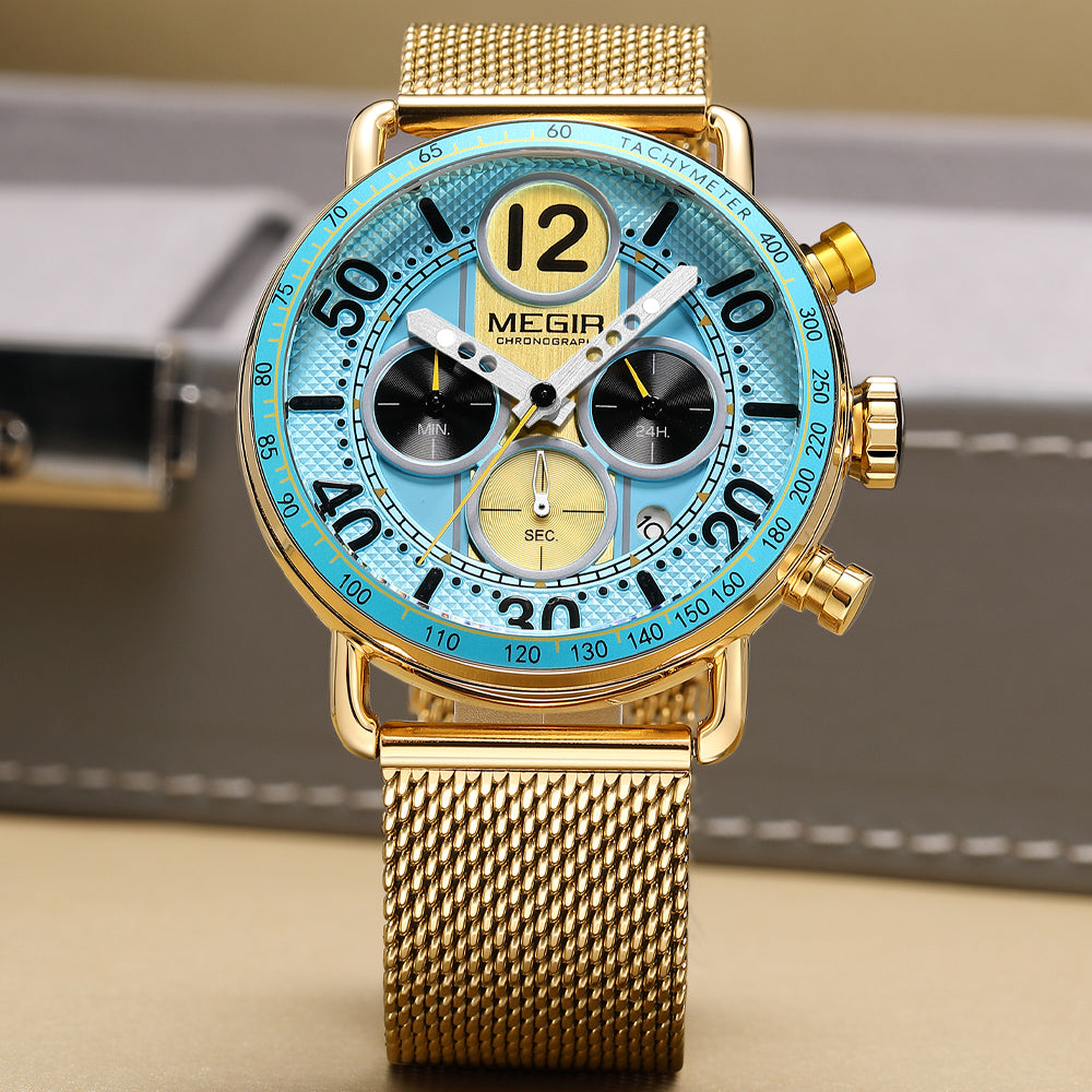 Chronograph Stainless Wristwatch