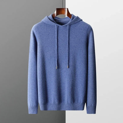 Merino Wool Hooded Sweatshirt
