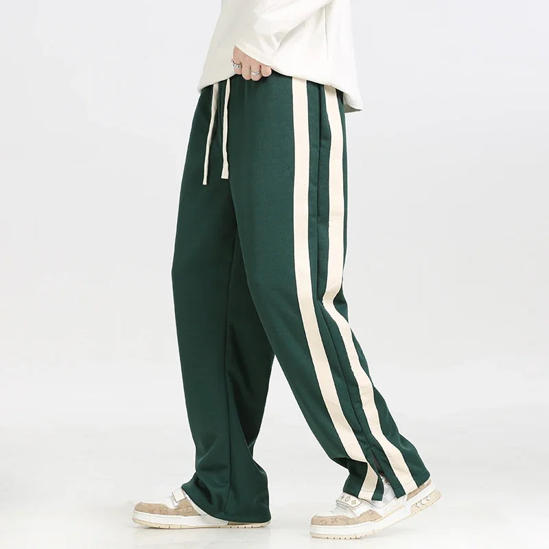 Straight-Leg Lounge Trousers