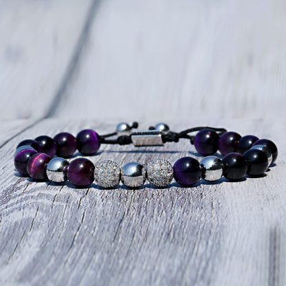 Zircon Ball Beaded Bracelet