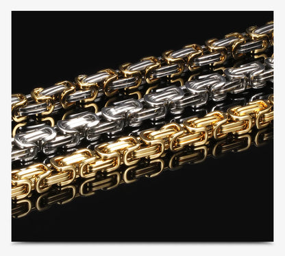 Stainless Steel Biker Bracelet