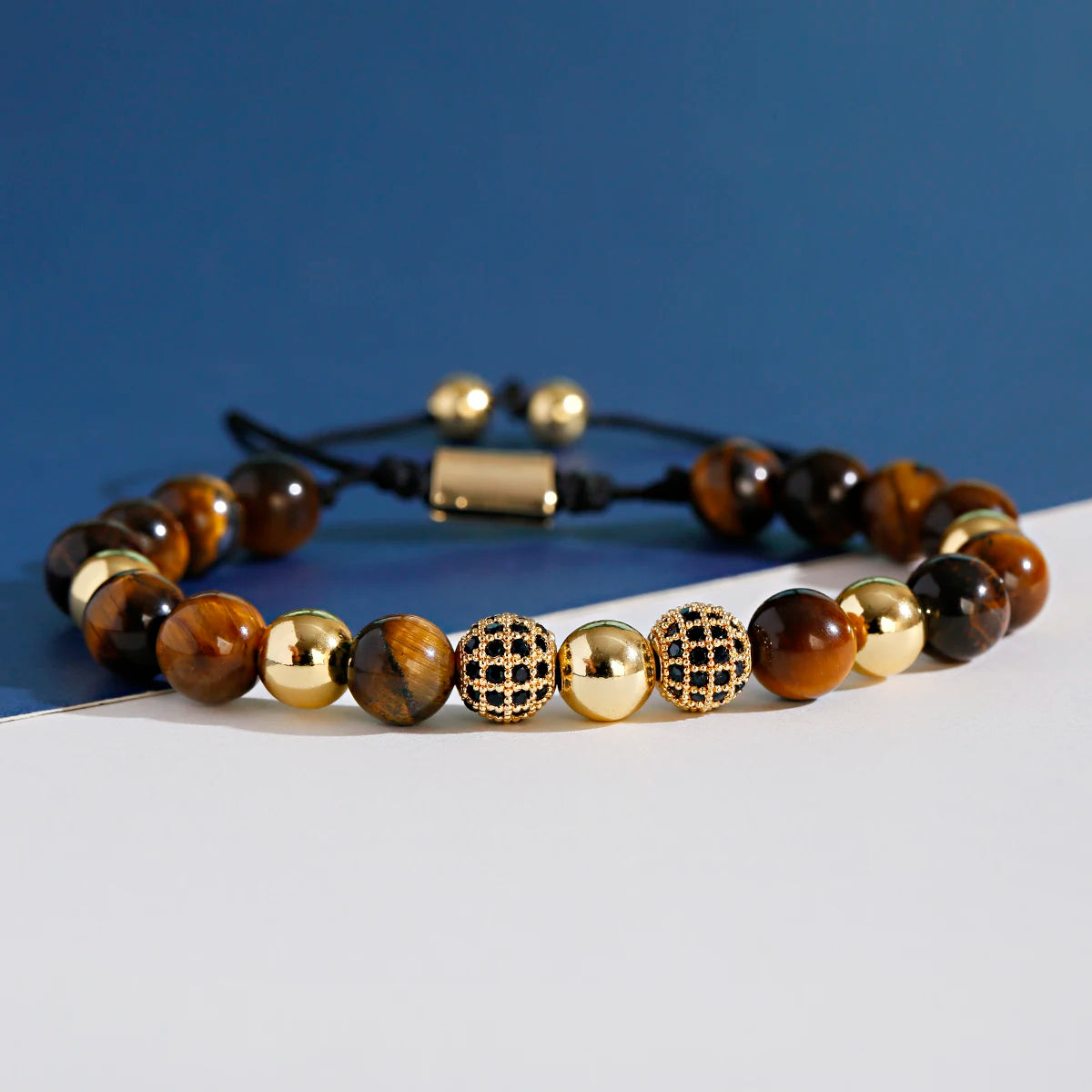 Zircon Ball Beaded Bracelet