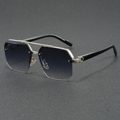 Unisex Rectangle Fashion Sunglasses
