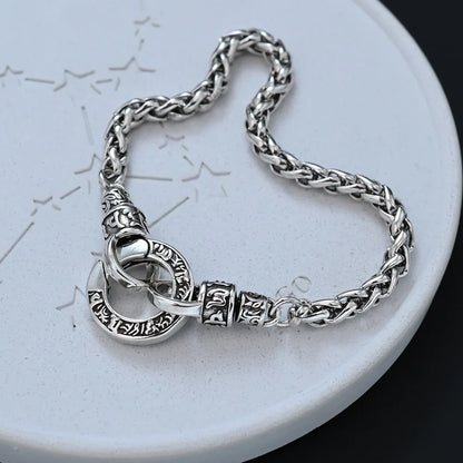 Silver Geometric Cuff Bracelet
