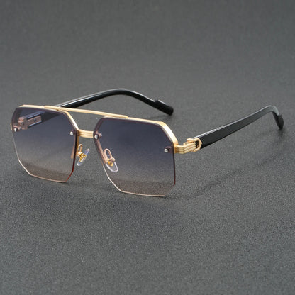 Unisex Rectangle Fashion Sunglasses