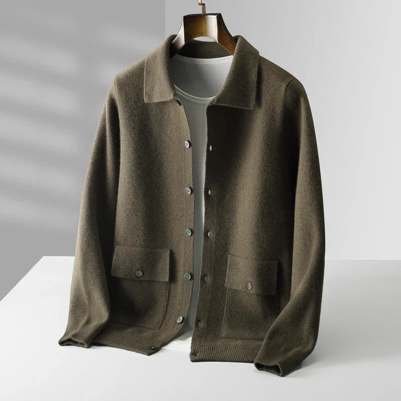 Merino Wool Cardigan