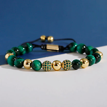 Zircon Ball Beaded Bracelet