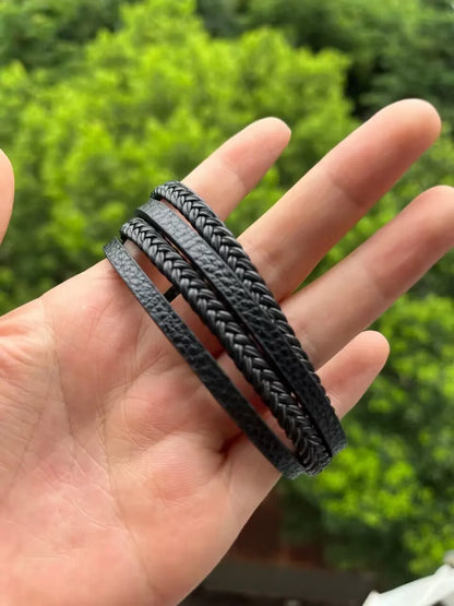 Zinc Alloy Rope Bracelet