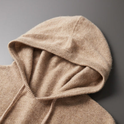 Merino Wool Hooded Sweatshirt
