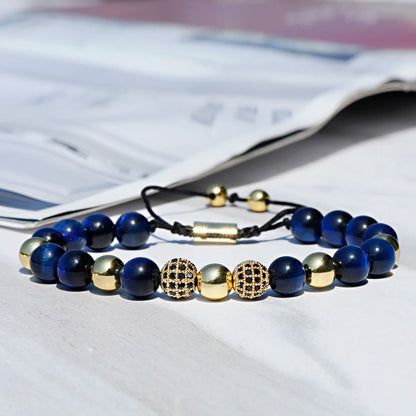 Zircon Ball Beaded Bracelet