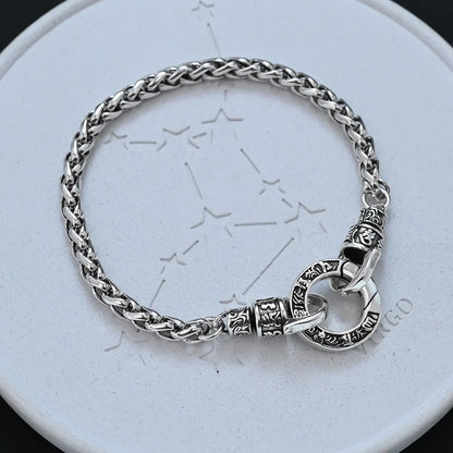 Silver Geometric Cuff Bracelet