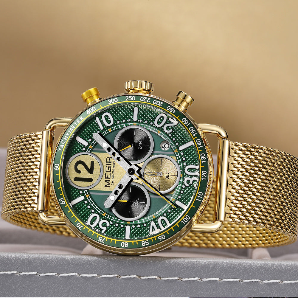 Chronograph Stainless Wristwatch