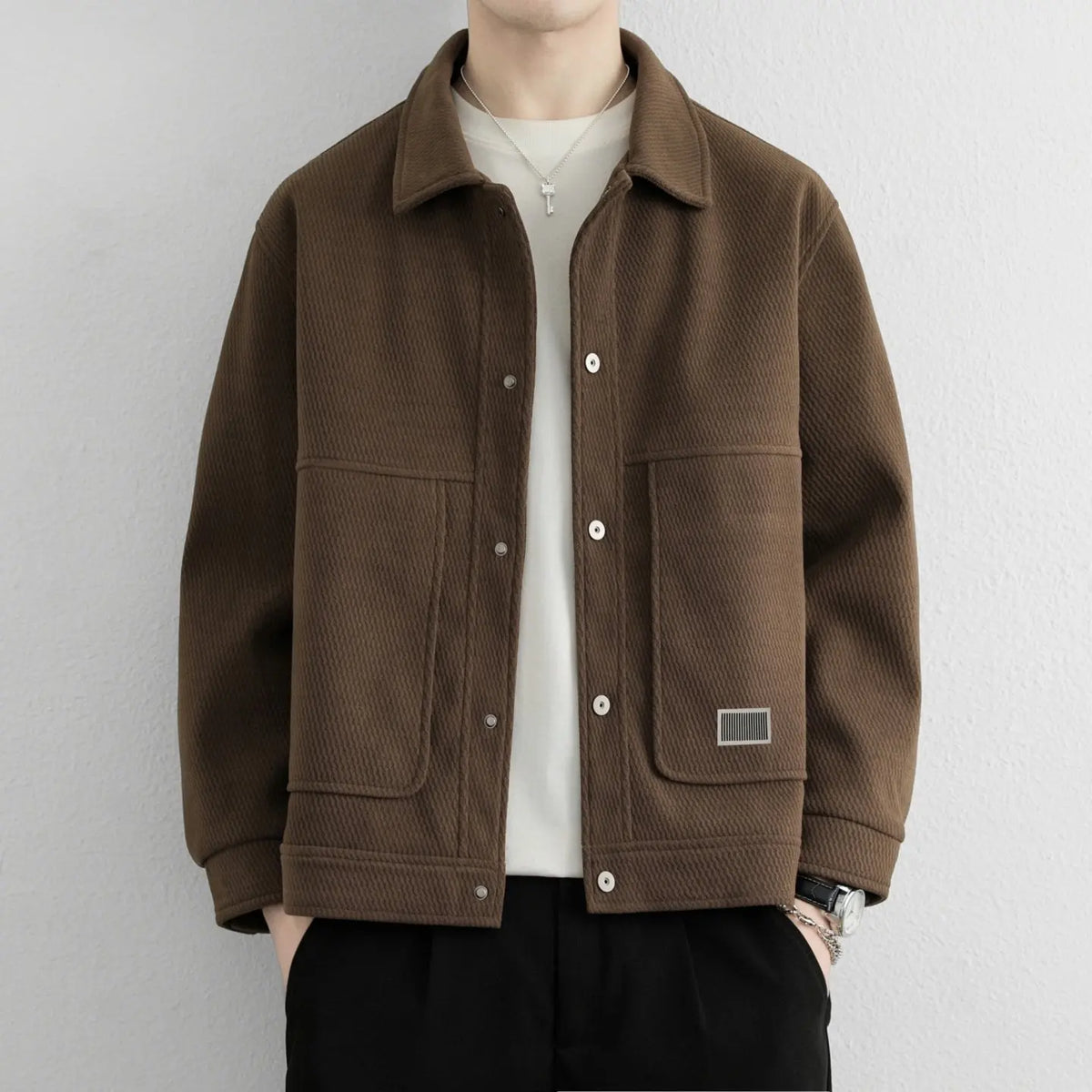 Loose Fit Cardigan Jacket