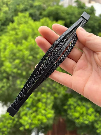 Zinc Alloy Rope Bracelet