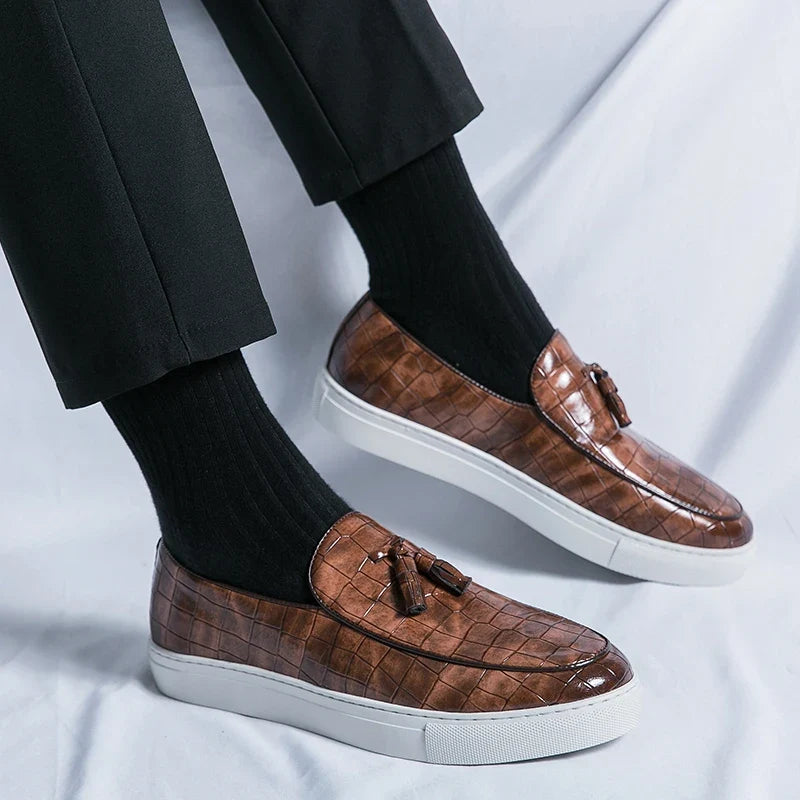 Tassel Slip-On Loafers