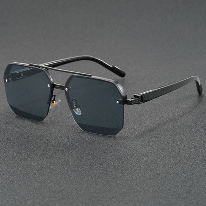 Unisex Rectangle Fashion Sunglasses