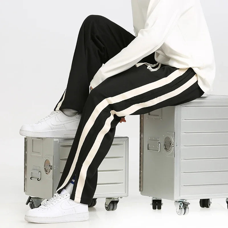 Straight-Leg Lounge Trousers