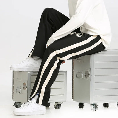 Straight-Leg Lounge Trousers