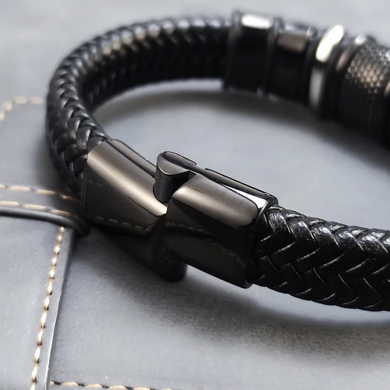 Men's Beaded Charm
