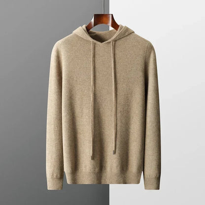 Merino Wool Hooded Sweatshirt