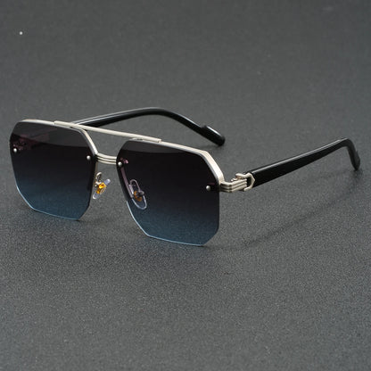Unisex Rectangle Fashion Sunglasses