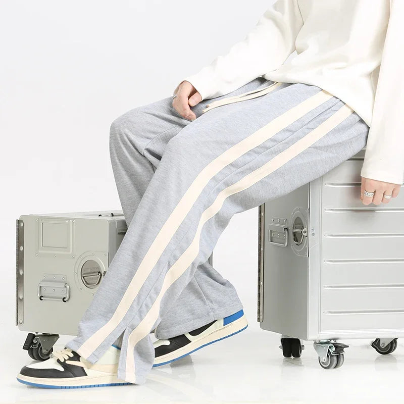 Straight-Leg Lounge Trousers