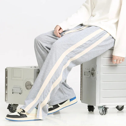 Straight-Leg Lounge Trousers