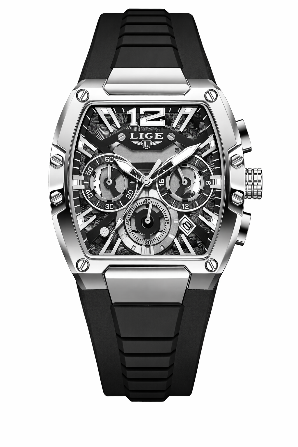 Military Chronograph Strap Watch