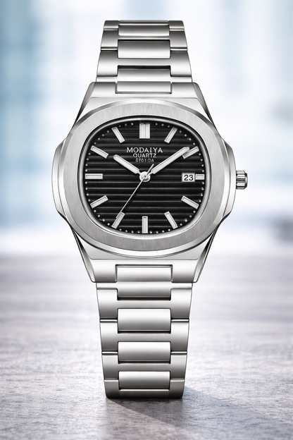 Luxury Square Quartz Wristwatch