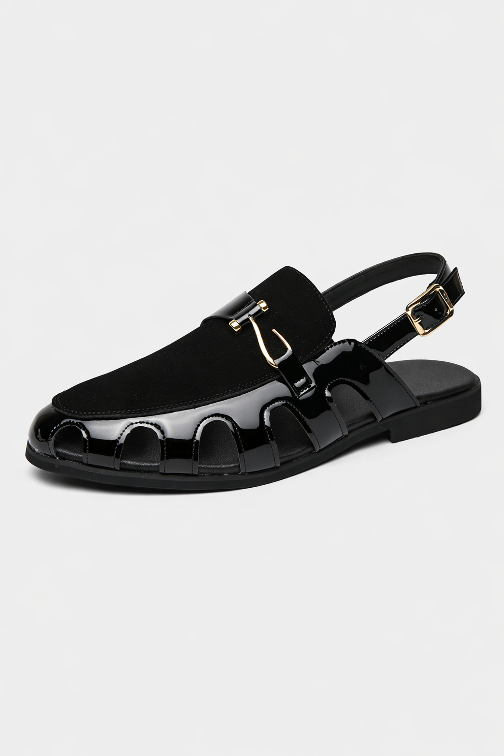 Casual Buckle Low Heel Shoes