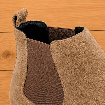 Double Elastic Chelsea Boots