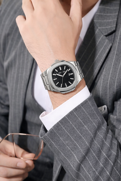 Luxury Square Quartz Wristwatch